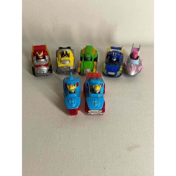 Paw Patrol Diecast Vehicle Car Lot of 7 Twins Marshall Chase Sky, ETC - Picture 1 of 7